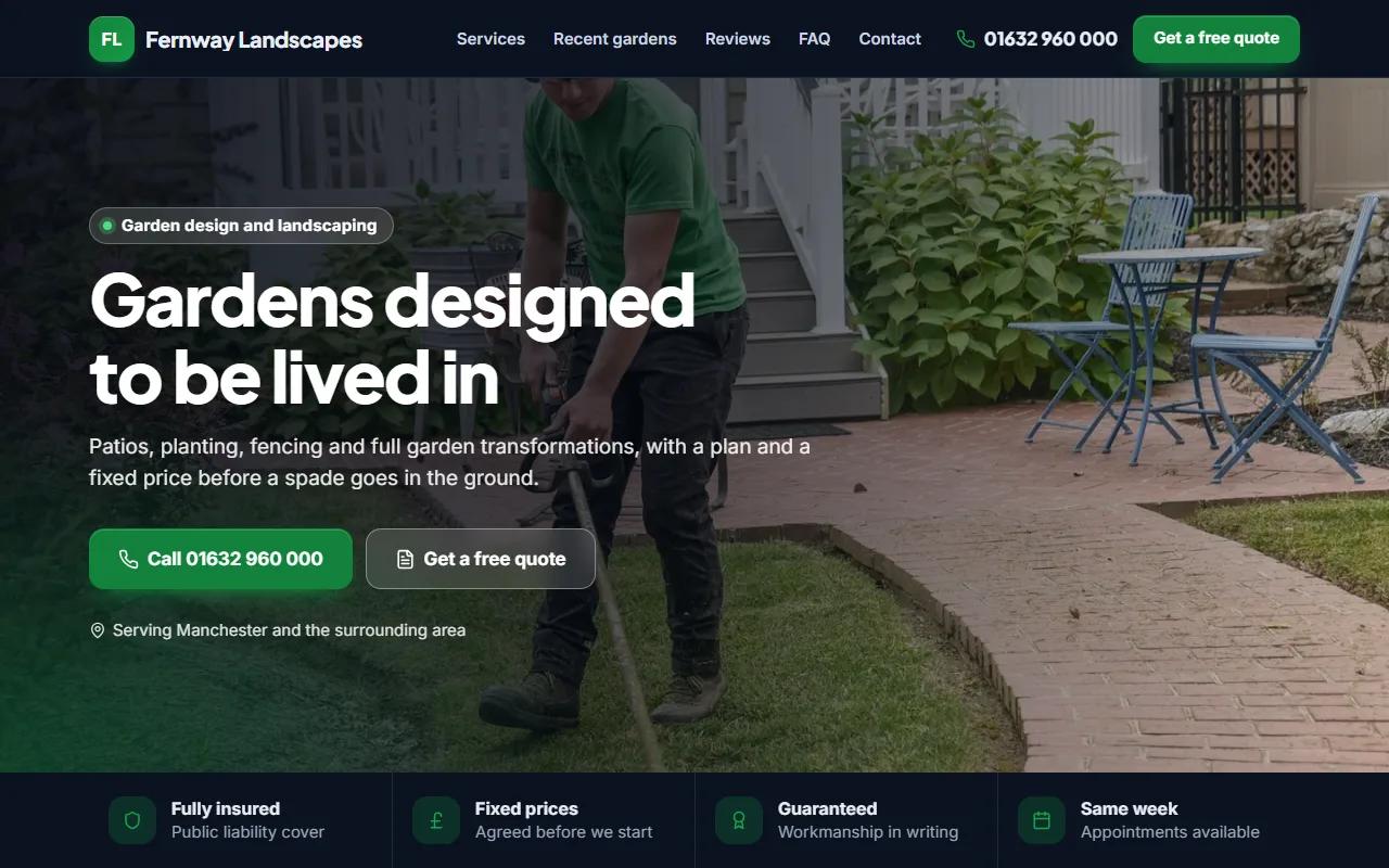 Example design for a gardener